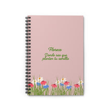 Cargar imagen en el visor de la galería, Libreta Floral Inspiracional con Espiral