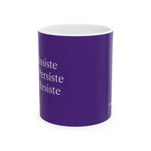 Cargar imagen en el visor de la galería, Taza Motivacional “Insiste, Persiste, Resiste” – Color Violeta
