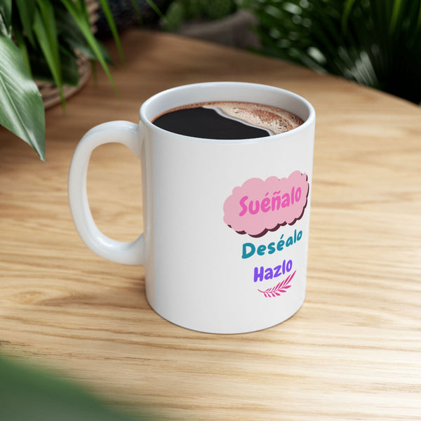 "Suéñalo, Deséalo, Hazlo" – Regalo Inspirador para Mujeres, Café y Té