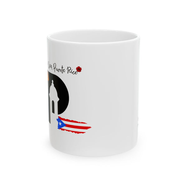 Taza “Viva Puerto Rico ”  – Colección Boricua | Puerto Rican Gift Mug