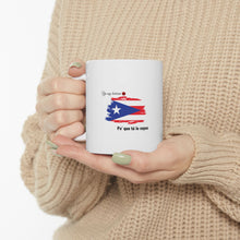 Cargar imagen en el visor de la galería, Taza “Pa’ que tú lo sepas” – Colección Boricua | Puerto Rican Gift Mug
