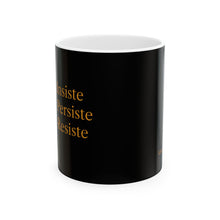 Cargar imagen en el visor de la galería, Taza Motivacional “Insiste, Persiste, Resiste” – Color Negro

