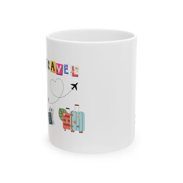 ✈️ Taza Travel Lover – Para quienes aman viajar