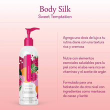 Cargar imagen en el visor de la galería, Body Silk - Sweet Temptation Nourishing Body Lotion
