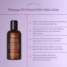 Cargar imagen en el visor de la galería, HēLi - Massage Oil Infused with Hello Libido
