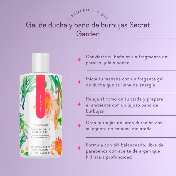 Shower Gel & Bubble Bath - Secret Garden