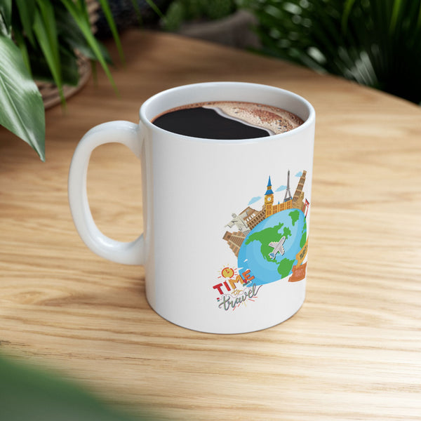 🌍 Taza Viajera – ¡Hora de Explorar el Mundo!