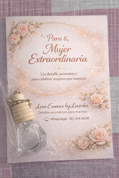 Difusor Aromático – Detalle para Mujeres Extraordinarias